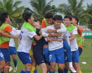 U21联赛-山东泰山2-1逆转绝杀成都蓉城