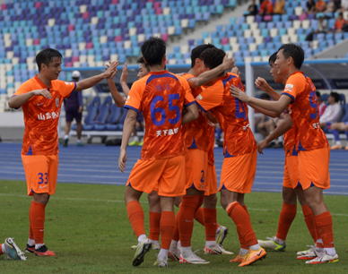 U21联赛-山东泰山3-0战胜上海申花